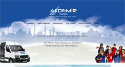 Desktop Screenshot of akdemirturizm.com